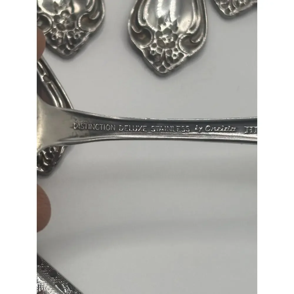 Oneida Mansfield 13 Dinner Forks Stainless Steel